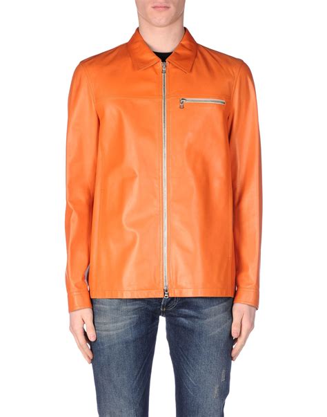 orange prada jacket mens|Prada puffer jacket men.